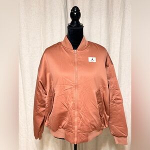 Jordan Nike Women's Brown Bomber Jacket